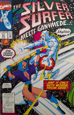 Silver Surfer #81 Comic Book Cover Art by Ron Lim
