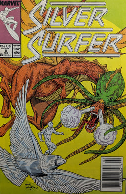 Silver Surfer #8 Comic Book Cover Art by Marshall Rogers