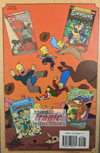 Simpsons Comics Big Bonanza Back Cover Art