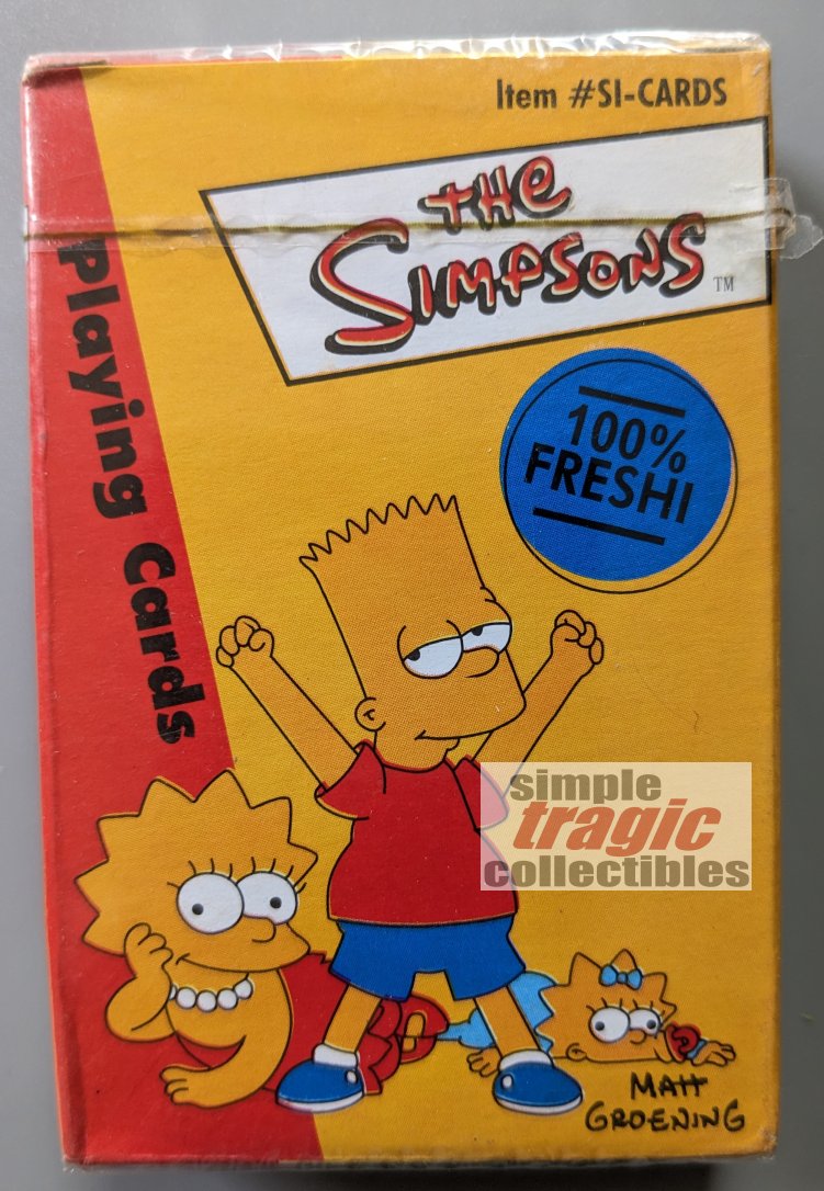 Simpsons Playing Cards (2000) - Sealed – Simple Tragic Collectibles