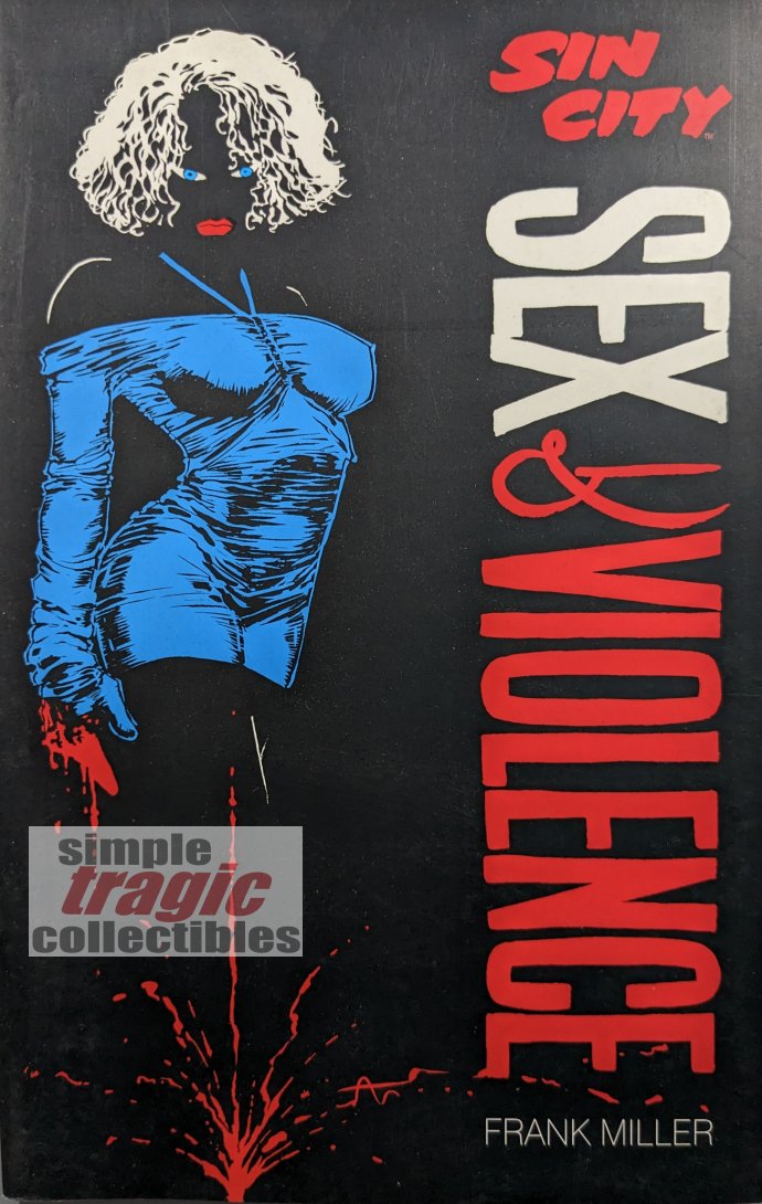 Sin City: Sex & Violence #1 Comic Book Cover Art by Frank Miller