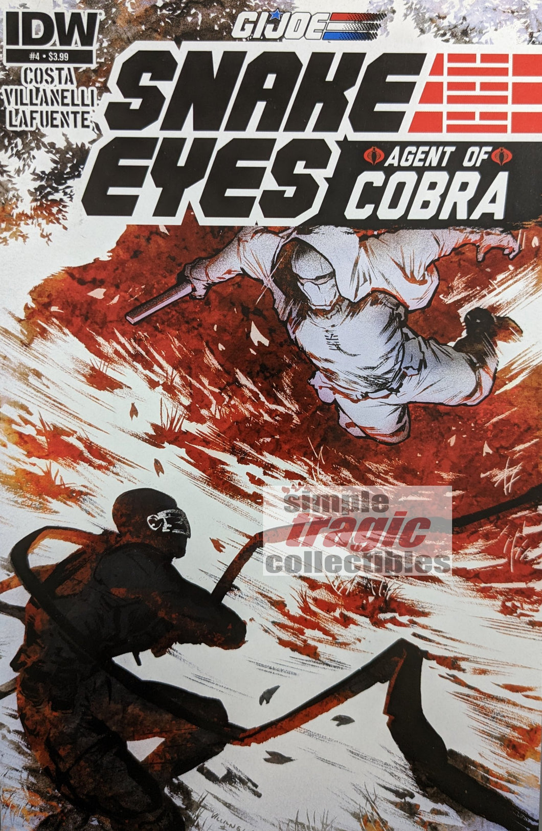 G.I. Joe: Snake Eyes, Agent Of COBRA (2015) #4 – Simple Tragic Collectibles