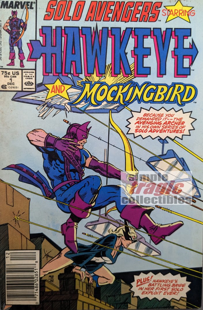 Solo Avengers #1 Comic Book Cover Art by Mark Bright