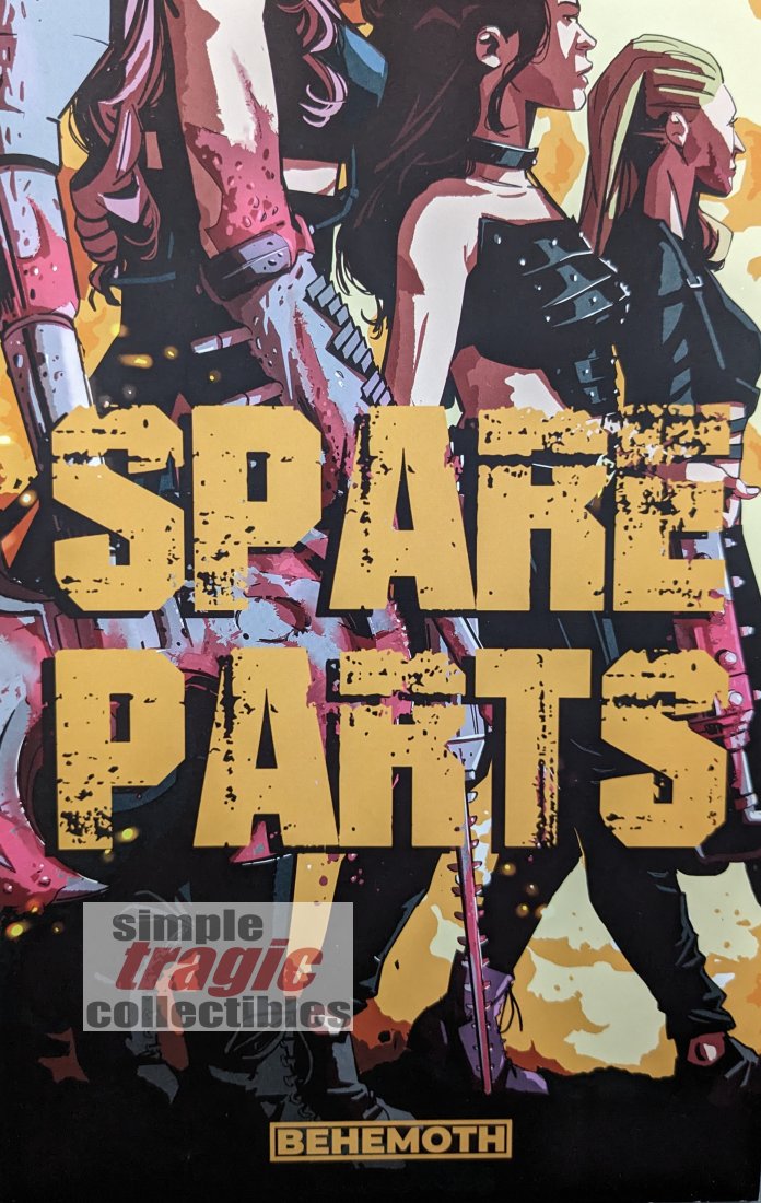 Spare Parts #1 Comic Book Cover Art