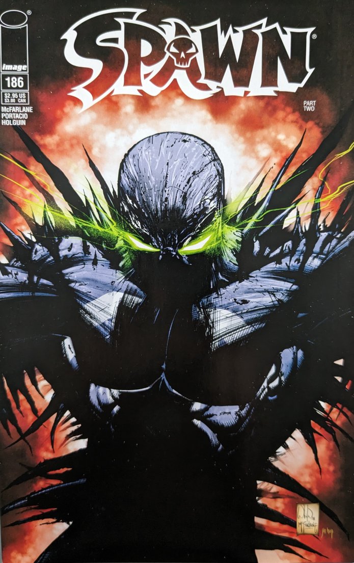 Spawn Simple Spawn (1992) #186 – Simple Tragic Collectibles