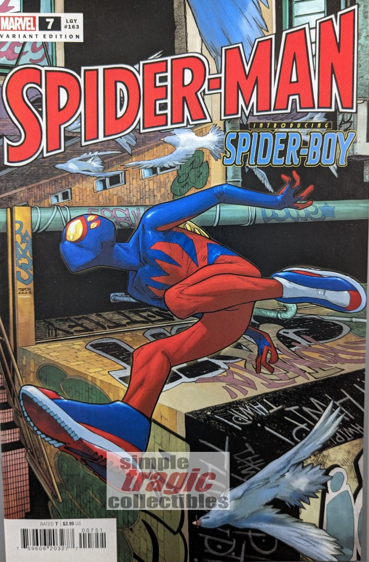 Spider-Man #7 Comic Book Cover Art by Humberto Ramos