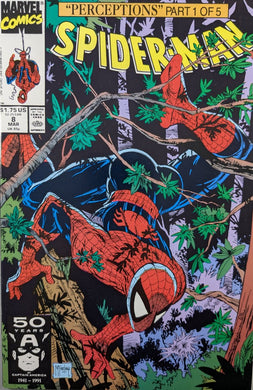Spider-Man #8 Comic Book Cover Art by Todd McFarlane