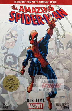 Amazing Spider-Man: Big Time TPB Comic Book Cover Art by Humberto Ramos