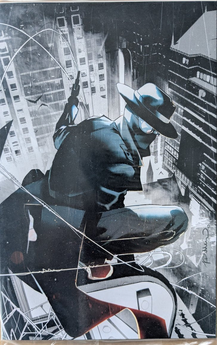 Spider-Man Noir (2025) #1 (NYCC Panel Exclusive Variant) Comic Book Cover Art by Simone Di Meo