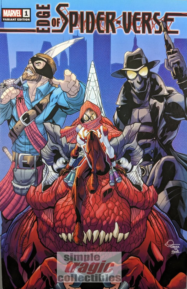 Edge Of Spider-Verse #1 Walmart Variant Comic Book Cover Art by Logan Lubera