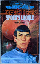 Load image into Gallery viewer, Star Trek: Spock's World (1989) 2-Cassette AudioBook Set
