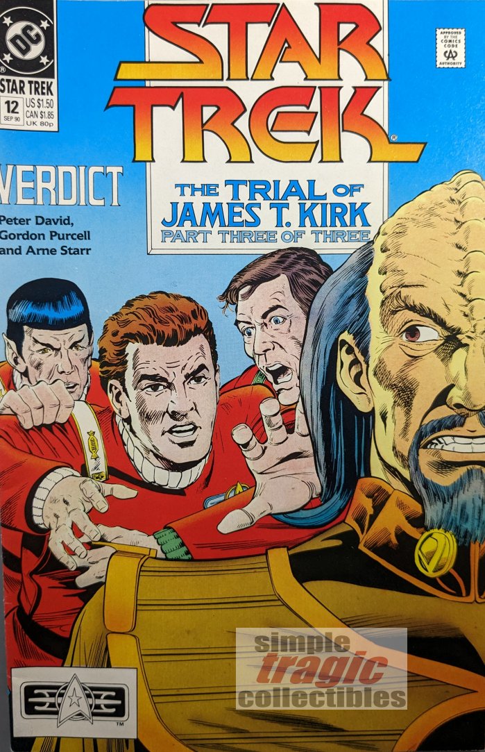 Star Trek #12 Comic Book Cover Art