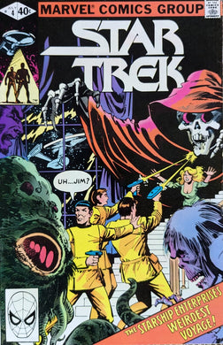 Star Trek #4 Comic Book Cover Art by Dave Cockrum