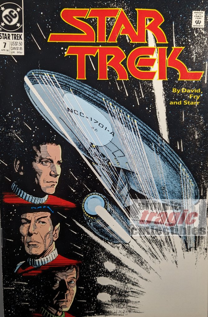Star Trek #7 Comic Book Cover Art