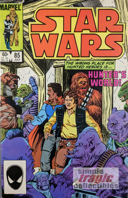Star Wars #85 Comic Book Cover Art by Bob McLeod