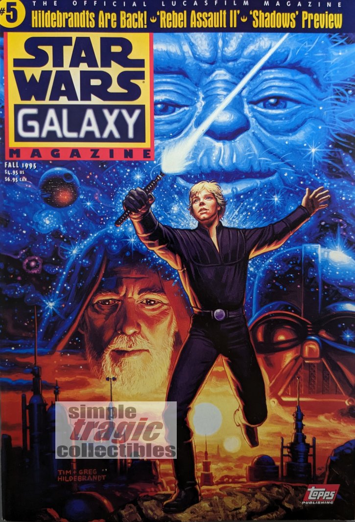 Star Wars Galaxy Magazine #5 Cover Art by Greg & Tim Hildebrandt