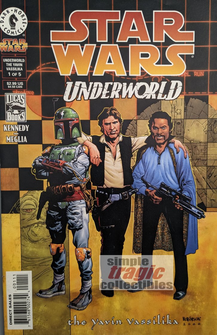 Star Wars: Underworld #1 Comic Book Cover Art by Andrew Robinson