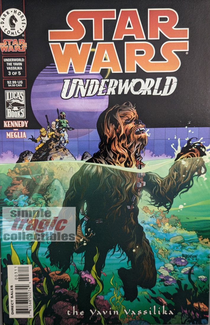 Star Wars: Underworld #3 Comic Book Cover Art by Andrew Robinson