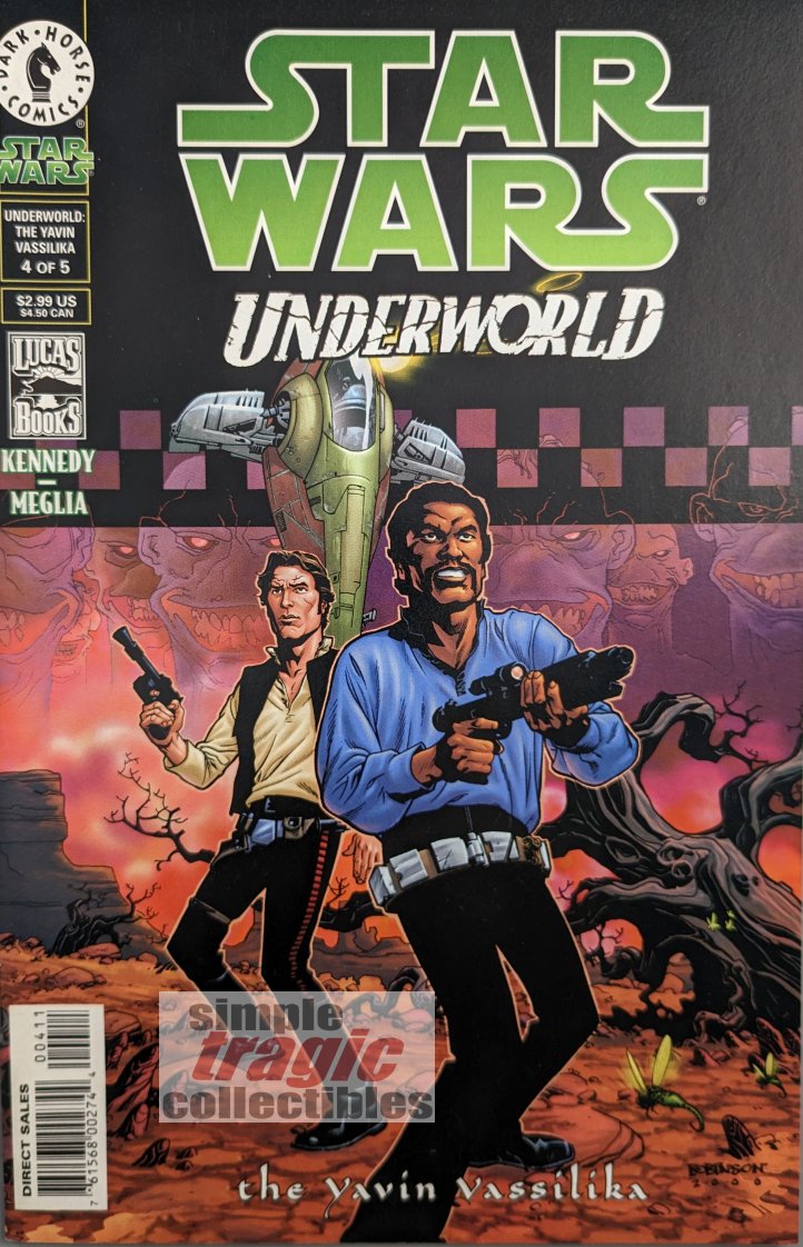 Star Wars: Underworld #4 Comic Book Cover Art by Andrew Robinson