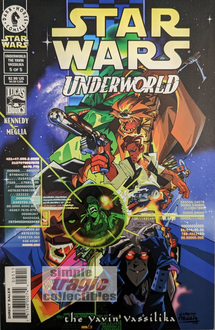 Star Wars: Underworld #5 Comic Book Cover Art by Carlos Meglia