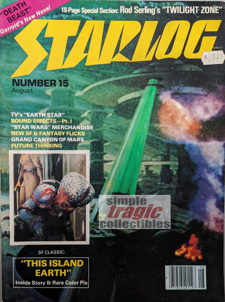 Starlog Magazine #15 Cover Art