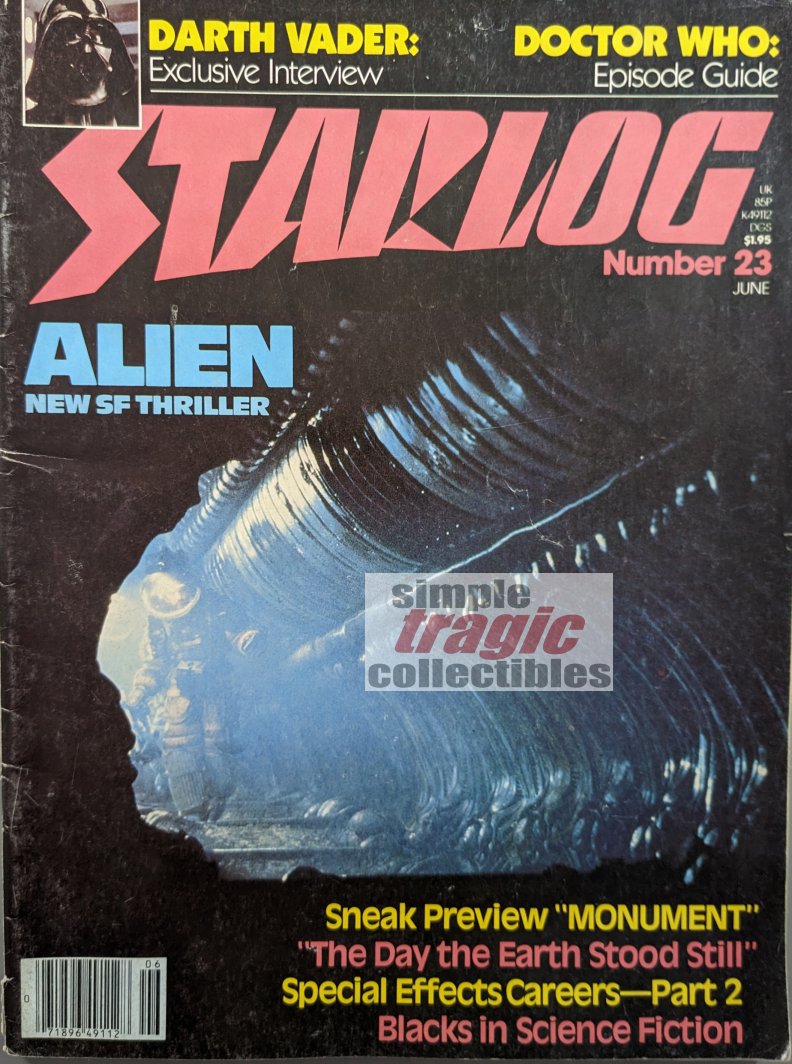 Starlog Magazine #23 Cover Art