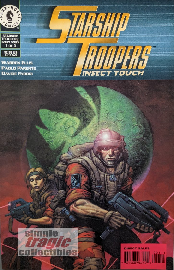 Starship Troopers: Insect Touch #1 Comic Book Cover Art by Paolo Parente