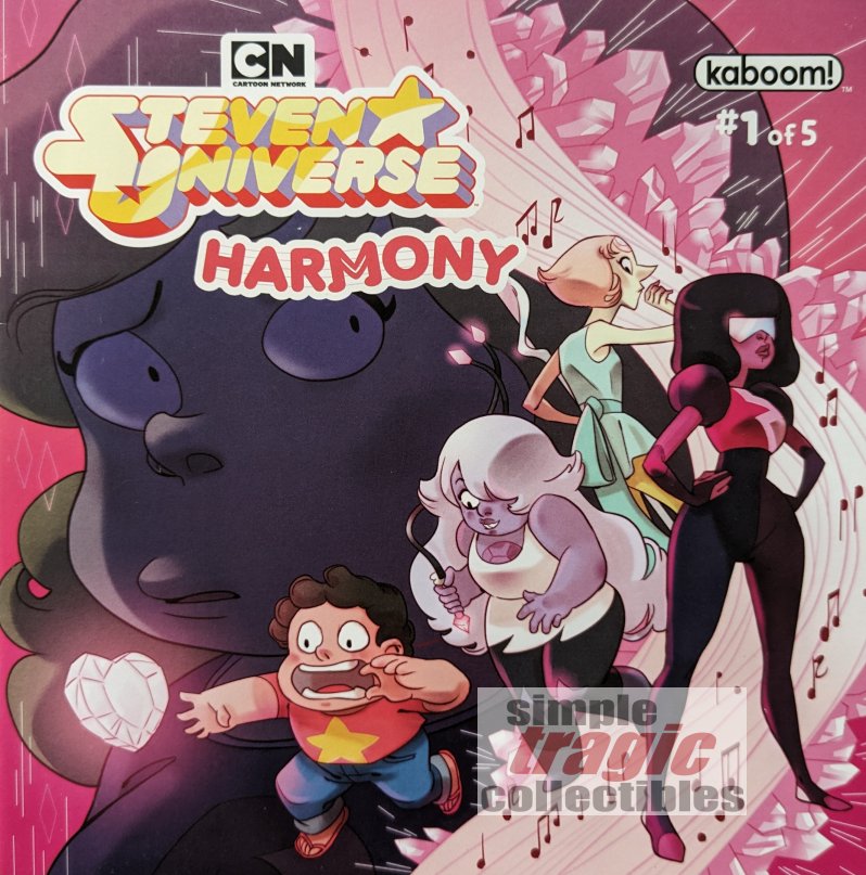 Steven Universe: Harmony #1 Comic Book Cover Art by Marguerite Sauvage