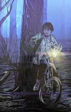 Load image into Gallery viewer, Stranger Things #2 Connecting Back Comic Book Cover Art by Fruiz
