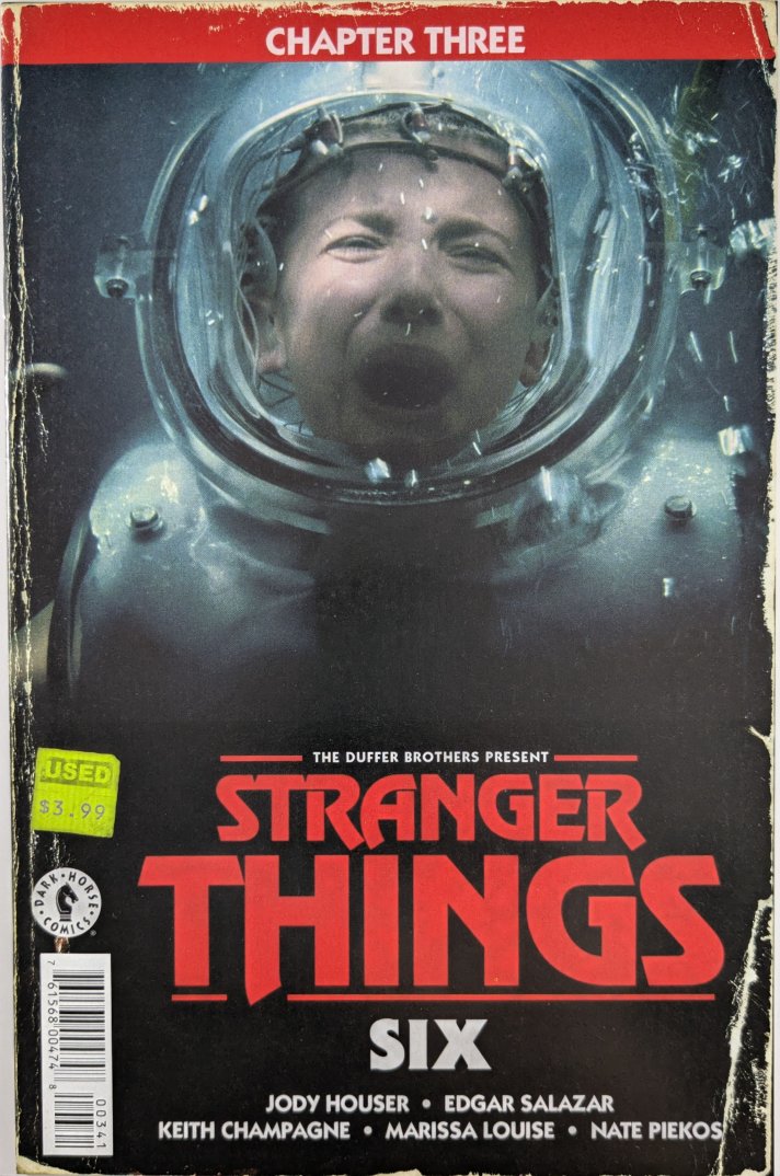Stranger Things Six #3 Photo Variant Comic Book Cover Art by Patrick Satterfield