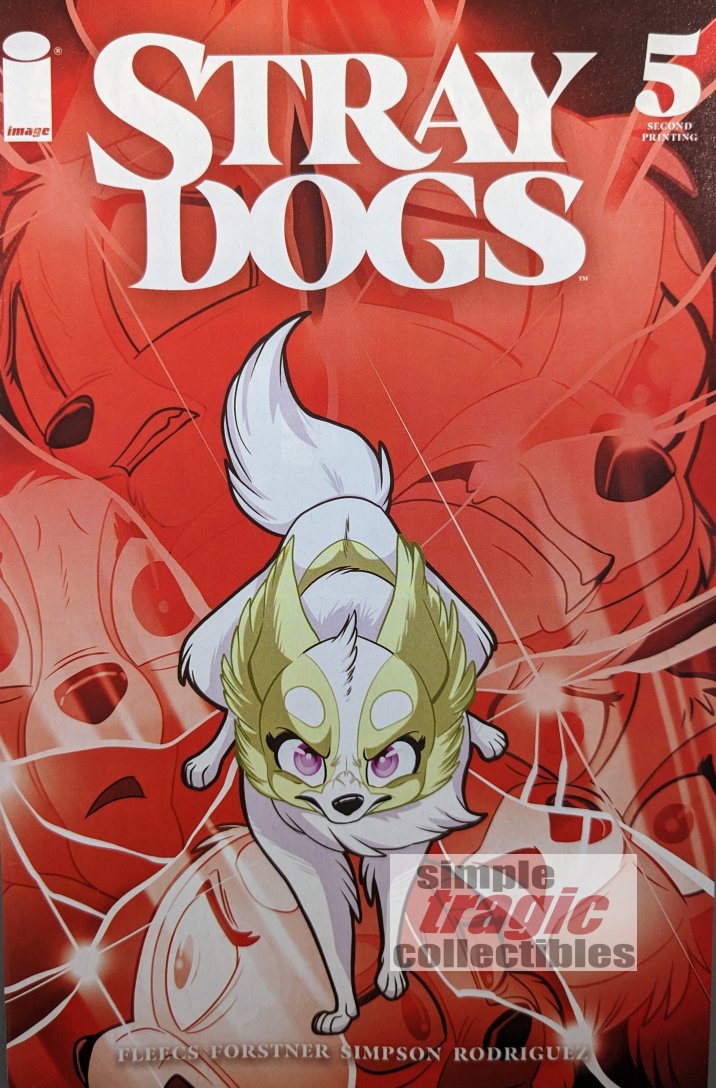 Stray Dogs #5 2nd Print Comic Book Cover Art by Trish Forstner