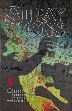 Stray Dogs #5 Comic Book Cover Art by Trish Forstner