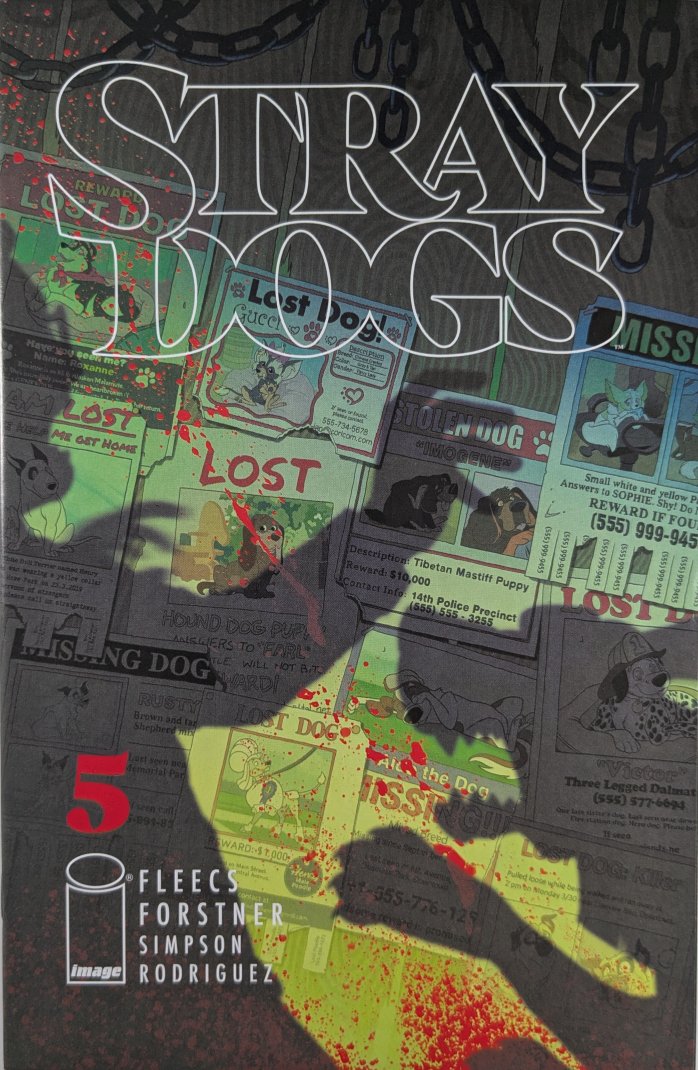 Stray Dogs #5 Comic Book Cover Art by Trish Forstner