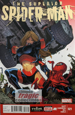 Superior Spider-Man #21 Comic Book Cover Art