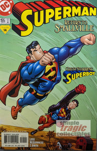 Superman #155 Comic Book Cover Art