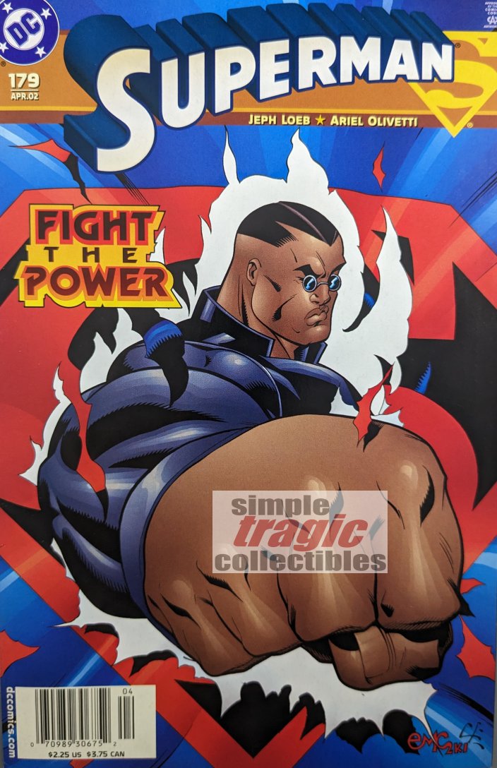 Superman #179 Comic Book Cover Art by Ed McGuinness