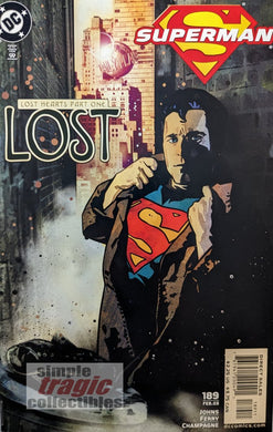 Superman #189 Comic Book Cover Art by John Van Fleet