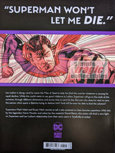Load image into Gallery viewer, Superman: The Last Days Of Lex Luthor #1 Comic Book Back Cover Art
