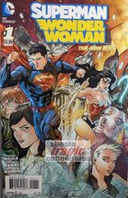 Load image into Gallery viewer, Superman Wonder Woman #1 Comic Book Cover Art by Tony Daniel
