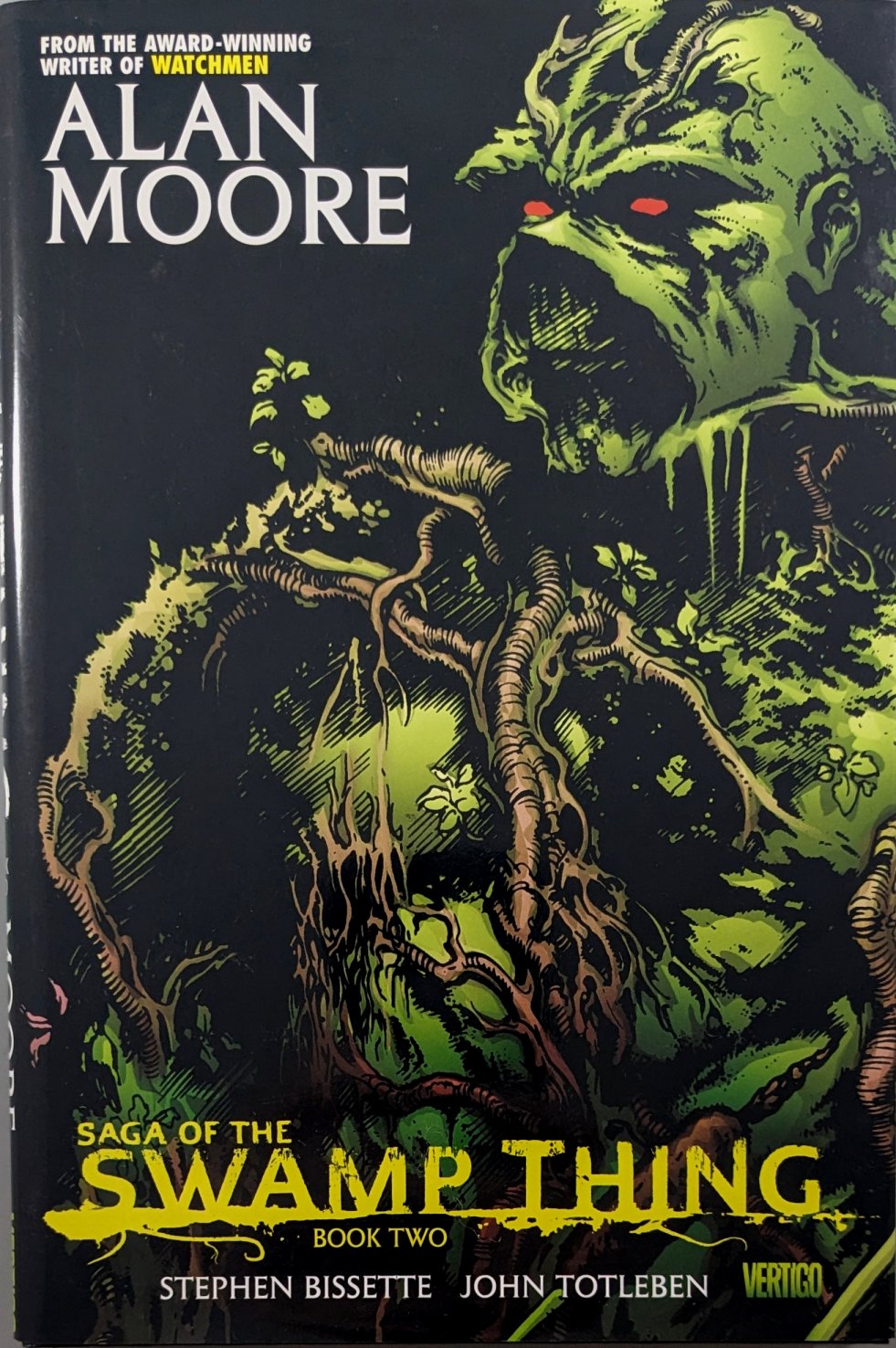 Saga Of The Swamp Thing Trade Hardcover Volume 2 Cover Art by Stephen Bissette