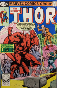 Thor #302 Comic Book Cover Art