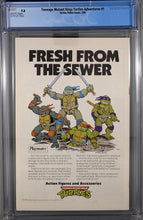 Load image into Gallery viewer, Teenage Mutant Ninja Turtles Adventures (1989) #1 CGC 9.8 FREE SHIPPING
