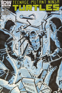 Teenage Mutant Ninja Turtles #27 Variant Comic Book Cover Art by Kevin Eastman