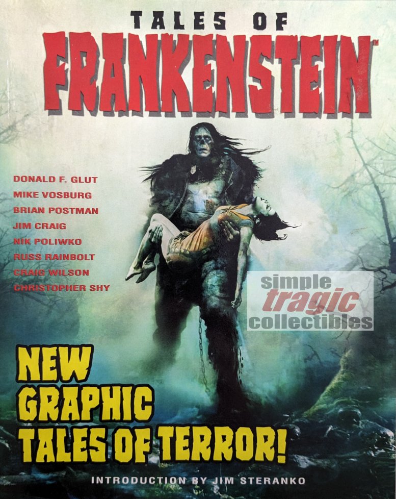 Tales Of Frankenstein TBB Cover Art by Christopher Shy