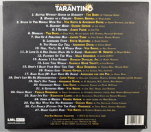 Load image into Gallery viewer, For The Record: Tarantino - Original Cast Recording CD Back Cover Art

