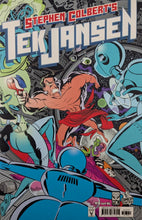 Load image into Gallery viewer, Stephen Colbert's Tek Jansen #3 Comic Book Cover Art by Darwyn Cooke
