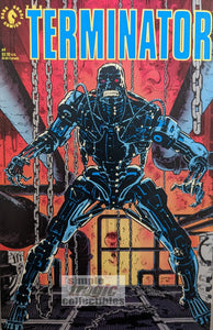The Terminator #4 Comic Book Cover Art