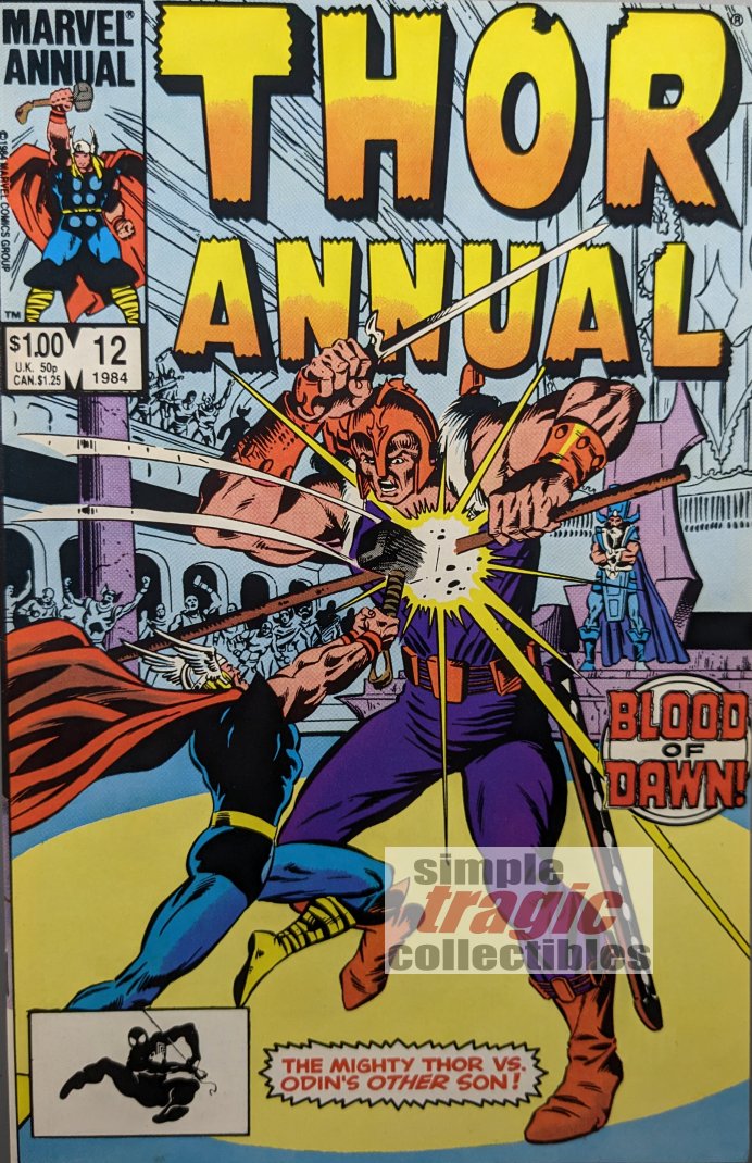 Thor Annual #12 Comic Book Cover Art