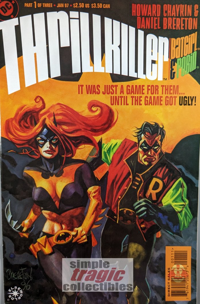 Thrillkiller #1 Comic Book Cover Art by Dan Brereton