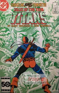 Tales Of The Teen Titans #55 Comic Book Cover Art